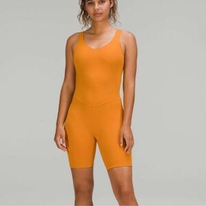 lululemon athletica Orange Jumpsuit